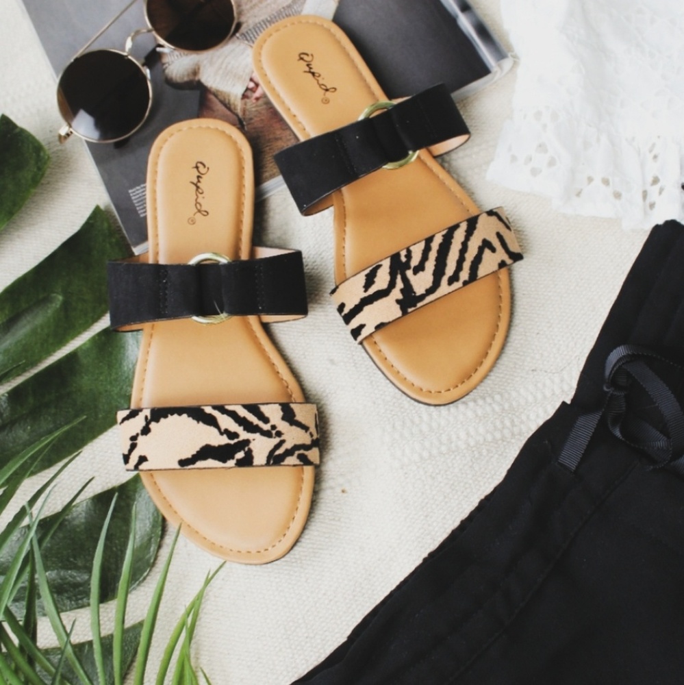 🚨//The Palms// Animal print Sandal - Picture 4 of 5